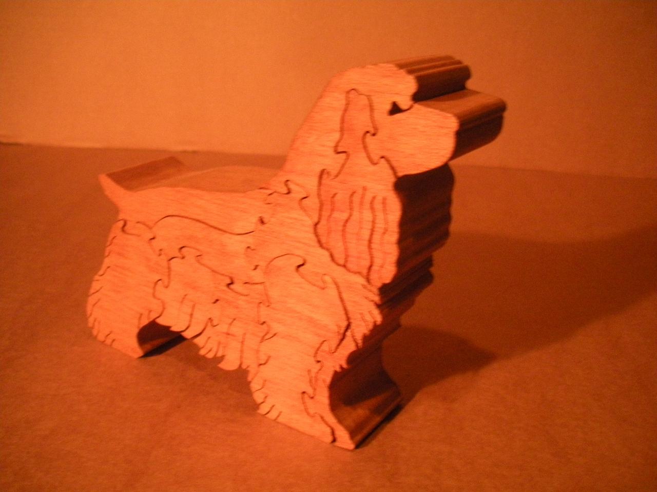 Cavalier King-Charles Taille H 13cm L 16cm Ep 3,5 cm