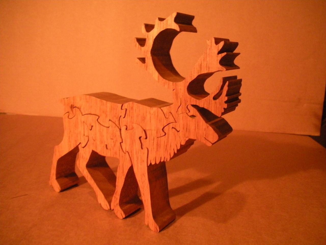 Caribou Taille H 18cm L 20cm Ep 3,5 cm